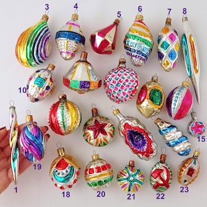 Glas Vintage 50er Jahre Retro Weihnachtsbaumschmuck, Silber-Quecksilber Wohnkultur, Weihnachten Winter Urlaub Geschenk-Dekoration: Rosa Grün glänzende Kugel