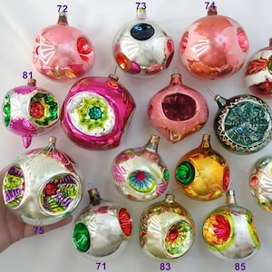 Enfeite de Natal Vintage em Vidro, Decoração Natalina Retrô para Casa, Bola Prateada com Reentrância Profunda - Presente para Casa