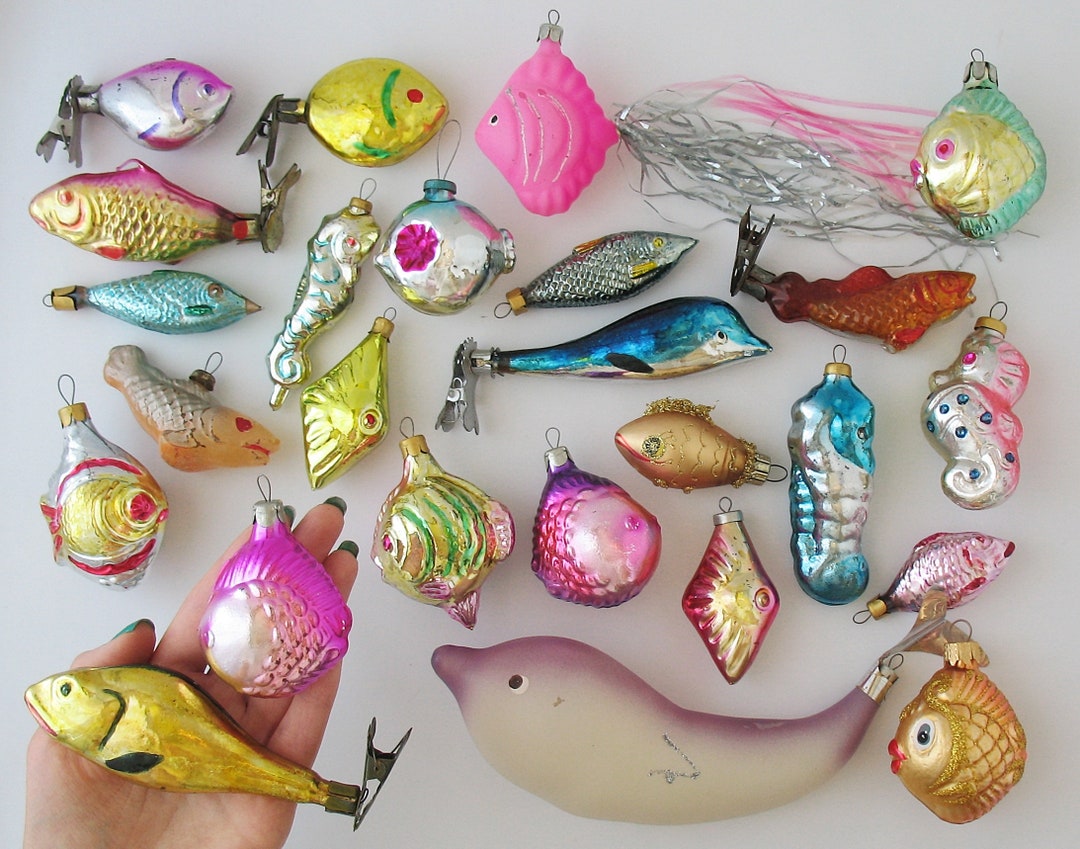 Amazon.com: Glass Fish Ornaments - Fish Blue Metal Ornaments Review