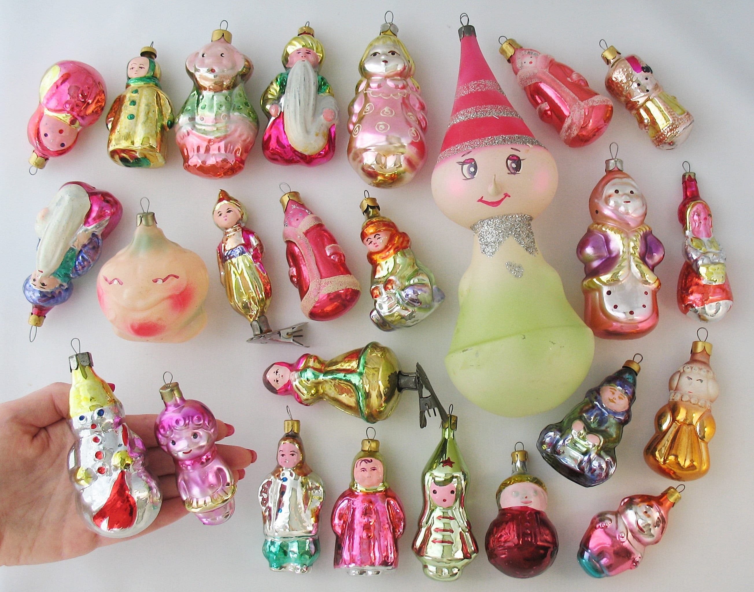 Decorazioni Natalizie Bamboline Piccoline Vintage Christmas - Main Image