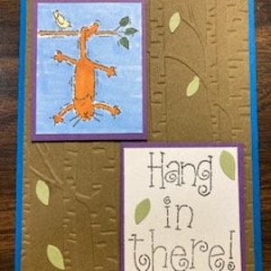 Hang In There Greeting Card