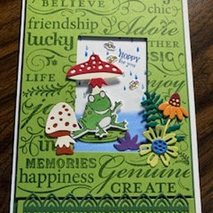 Grenouille - Hoppy For You - Carte pour diplômés ou retraités
