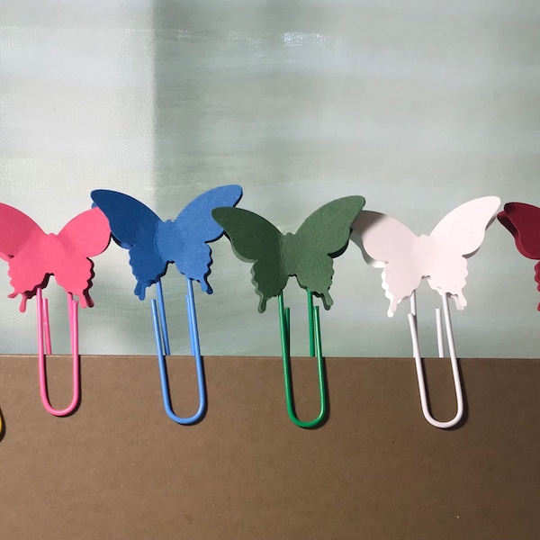 Butterfly Paper Clip Etsy