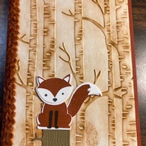Fox - Carte de voeux à bords doux