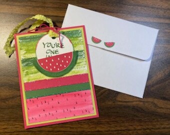 Jesteś jednym w melonie – kartka urodzinowa