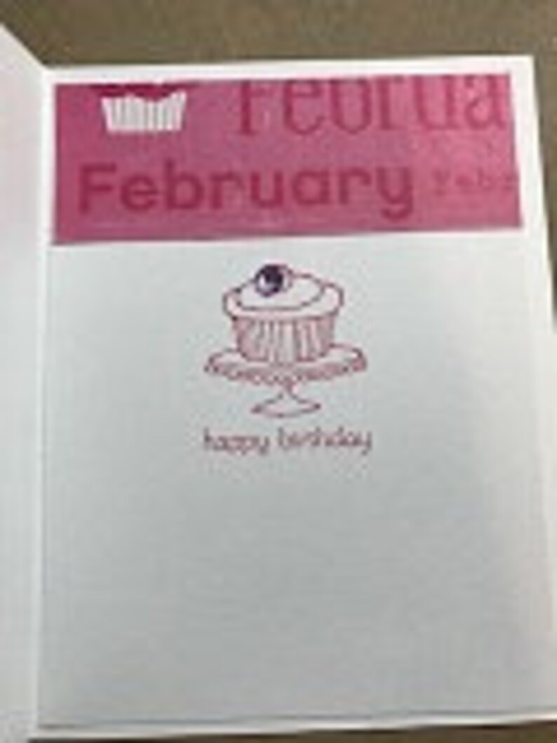 Birthday By The Month Greeting Card Set-12