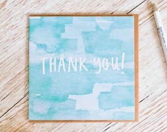 Thank You! Square Greeting Card - SALE