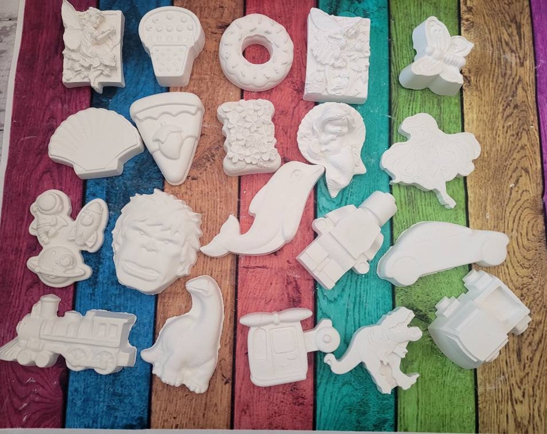 Only Plaster Bulk Mix Plaster Painting Pack Vehicles Princess Animal