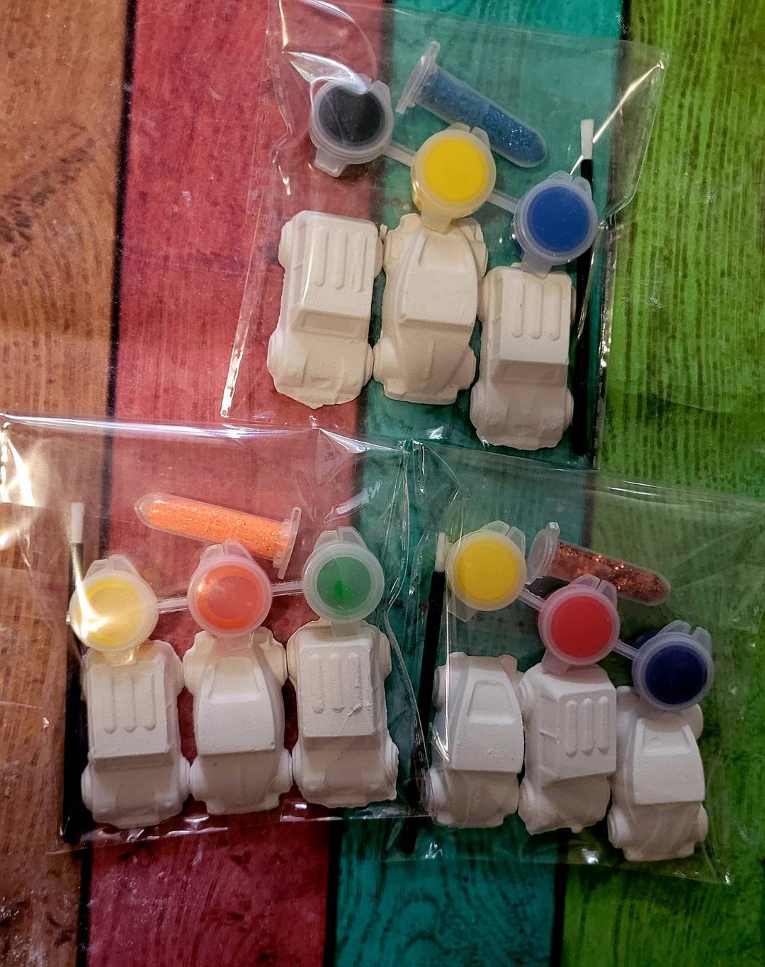 Car Racing Car Vehicles Plaster Painting Party Favor Boy Girl Gifts