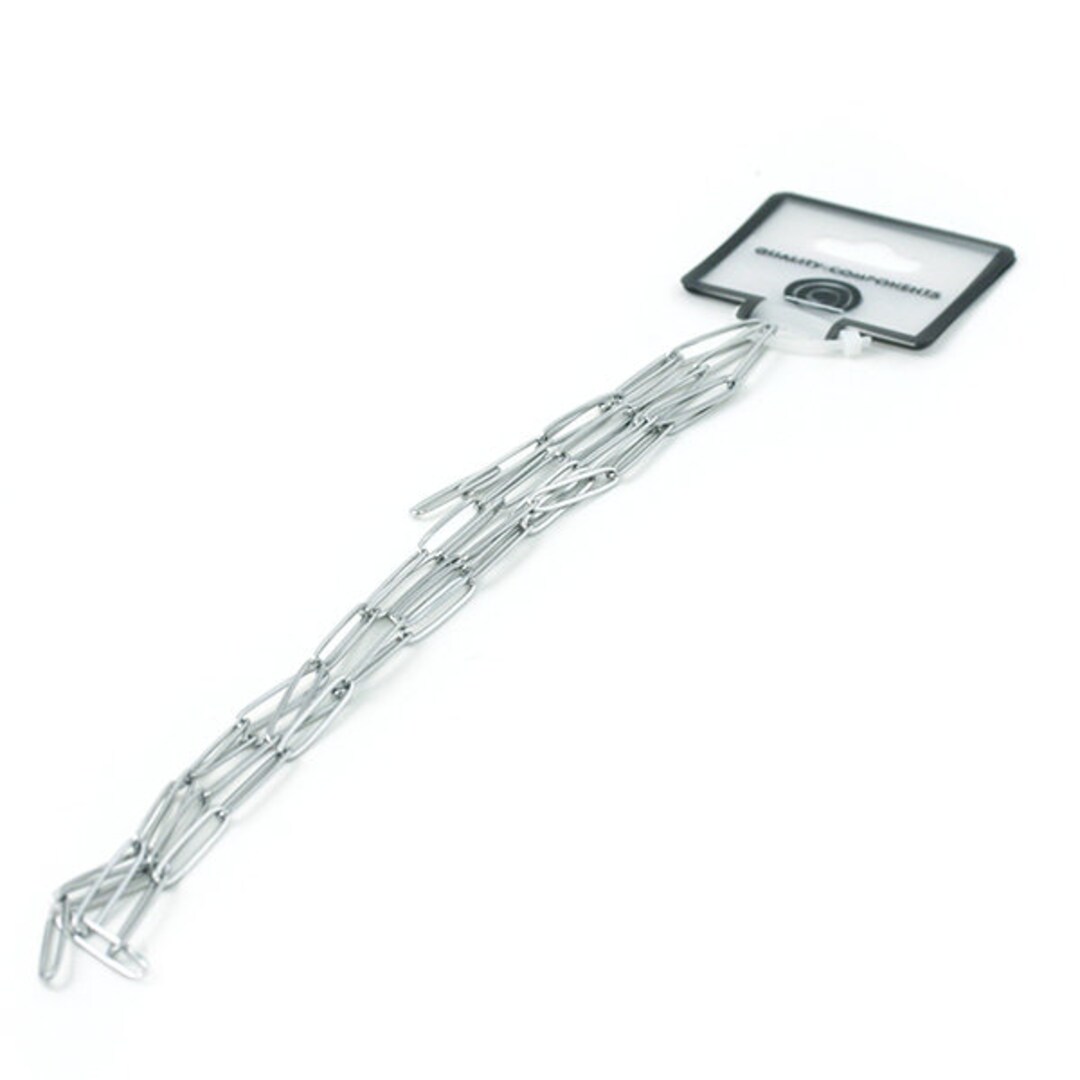 10 20 or 50 Cm Silver Mesh Chain Mesh 20x4x0.8 Mm Etsy