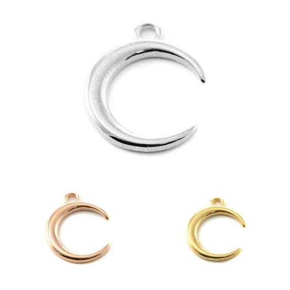 CHOOSE 5,10,20 MOON FACE PENDANT CHARMS JEWELLERY MAKING TIBETAN SILVER COLOR
