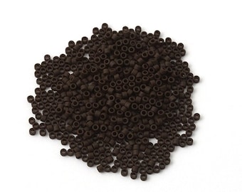 10, 20 or 50 g Delica miyuki 11/0 opaque espresso matte DB-1910 / brown, dark brown matte (DB1910)