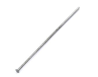 50, 100 or 200 nail/stem with flat head 16mm, 18mm, 20mm, 22mm, 24mm, 26mm, 30mm, 35mm, 40mm, 50mm silver metal