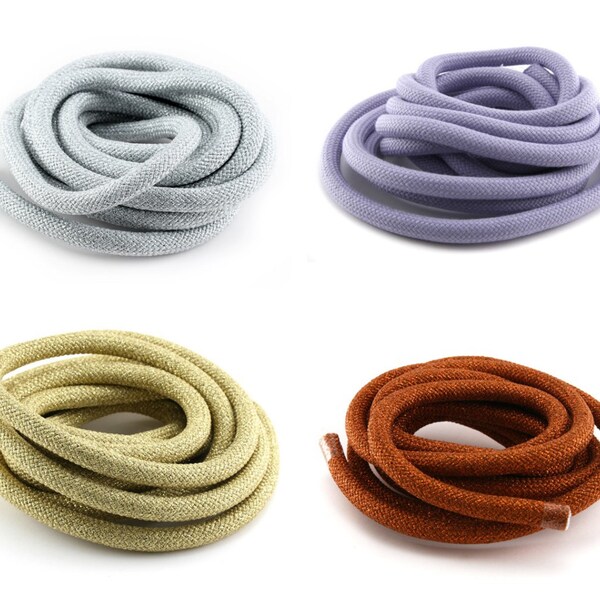 1, 3 or 6 m (meters) Paracord 10 mm silver, golden, copper or parma (purple / light purple) (climbing / survival rope)