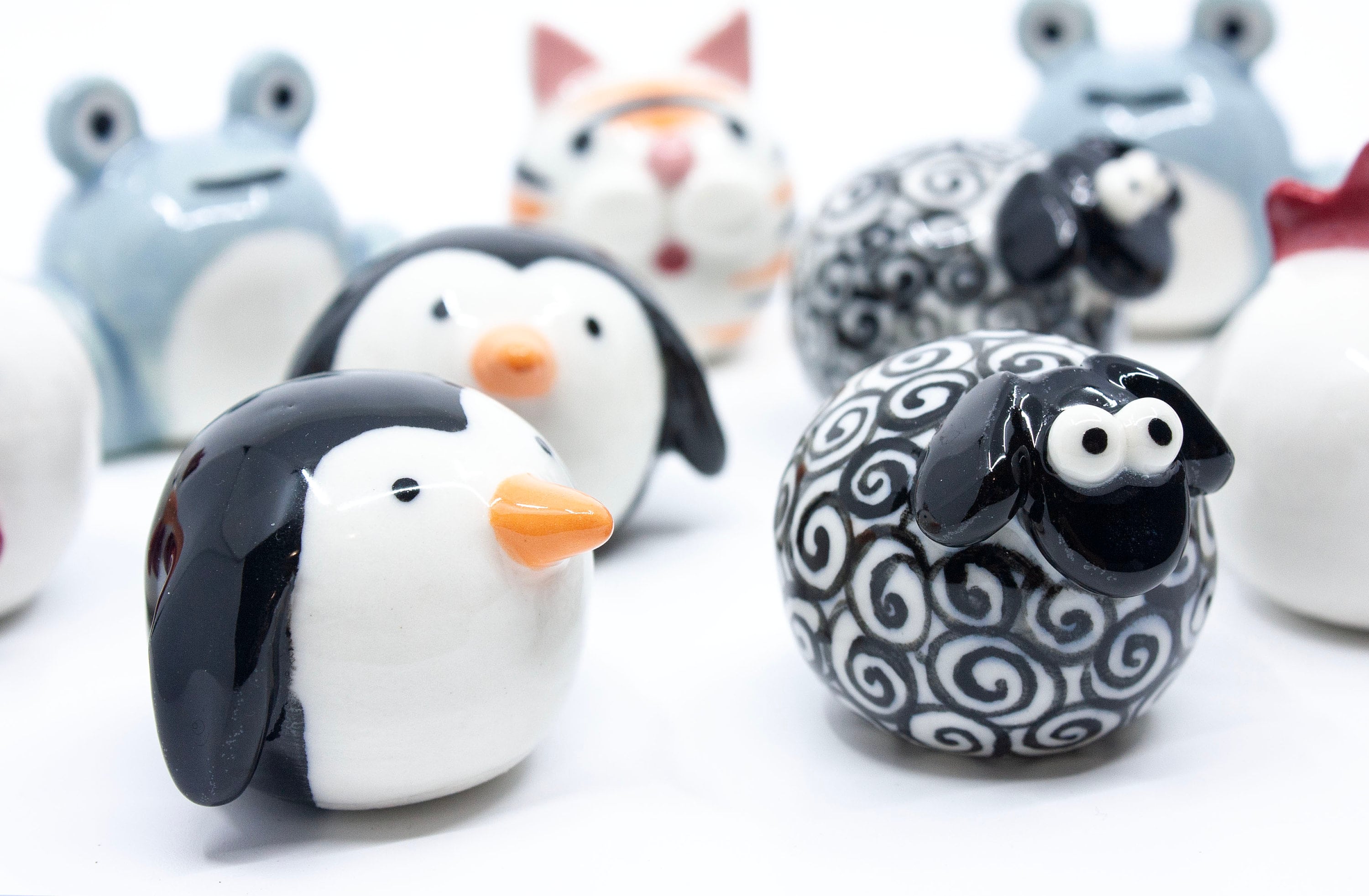 Ceramic Critters, Fun Gifts, Handmade Clay Animals, Hand Ceramic Critters, Fun Gifts, Handmade Clay Animals, Hand