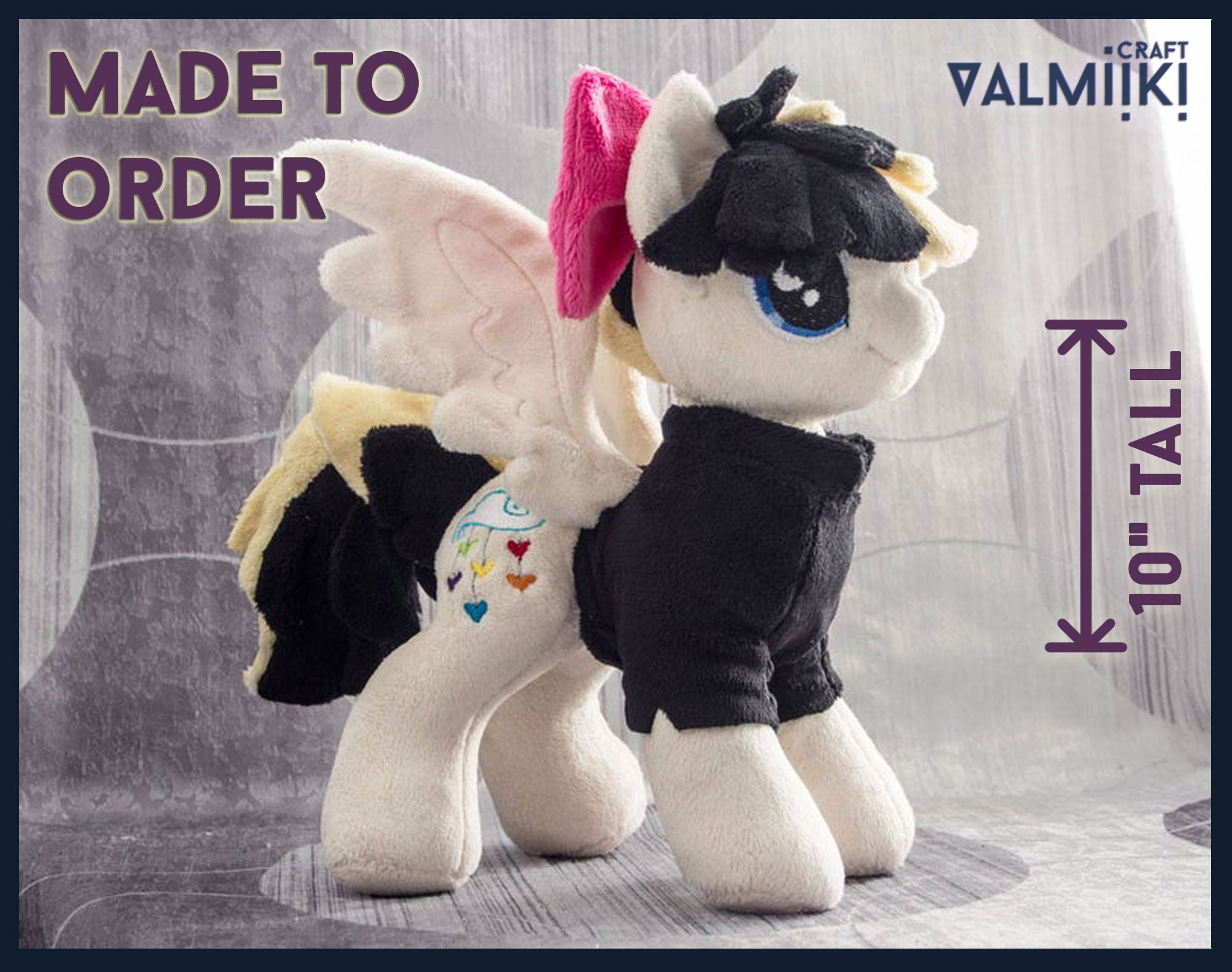 Plush Songbird Serenade Custom Pony Sia My Little Pony Etsy