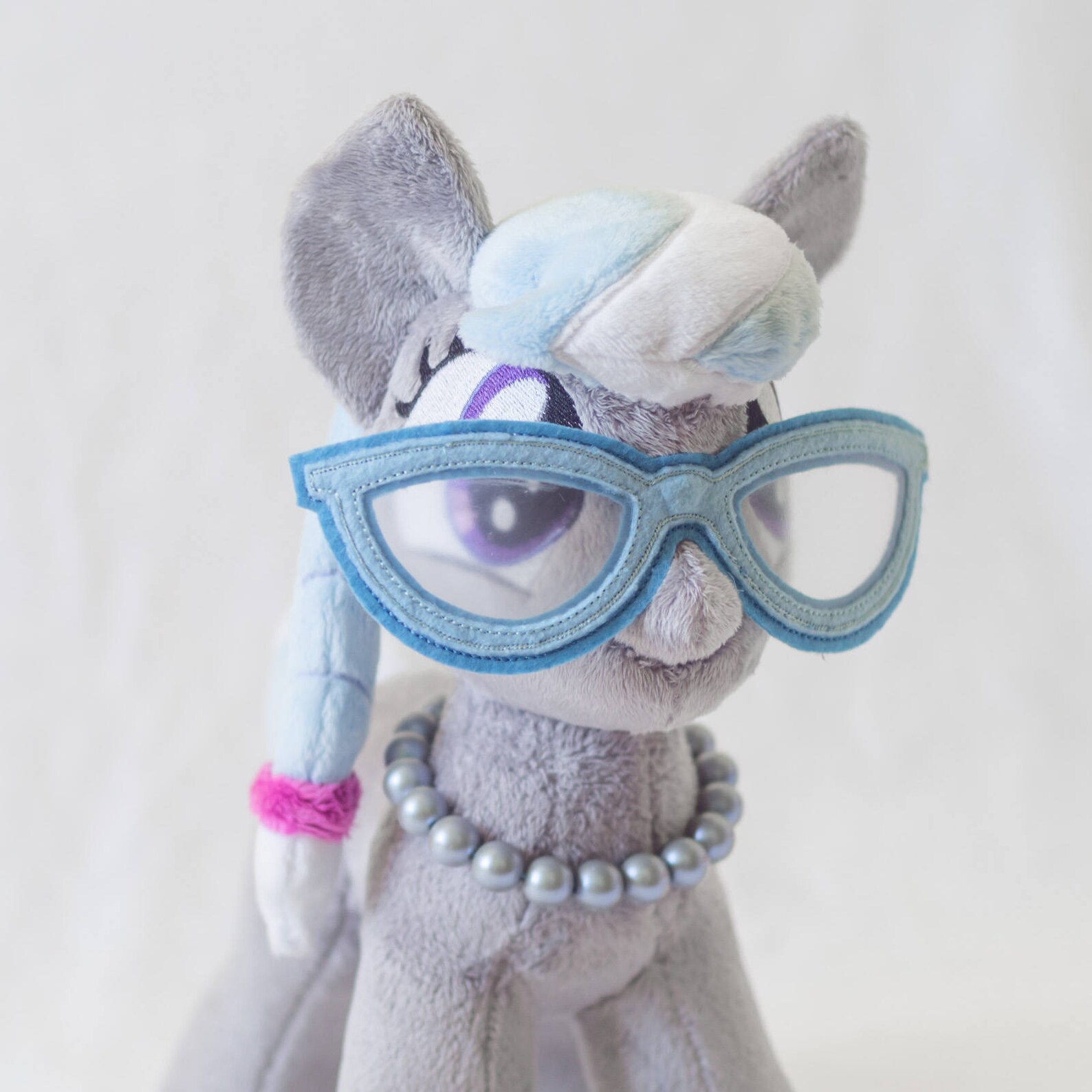Plush Silver Spoon Stuffed Toy Custom Pony Made to Order Etsy