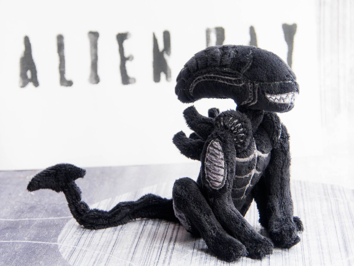 Alien Xenomorph Runner Custom Plush Stuffed Toy Monster Cute Etsy