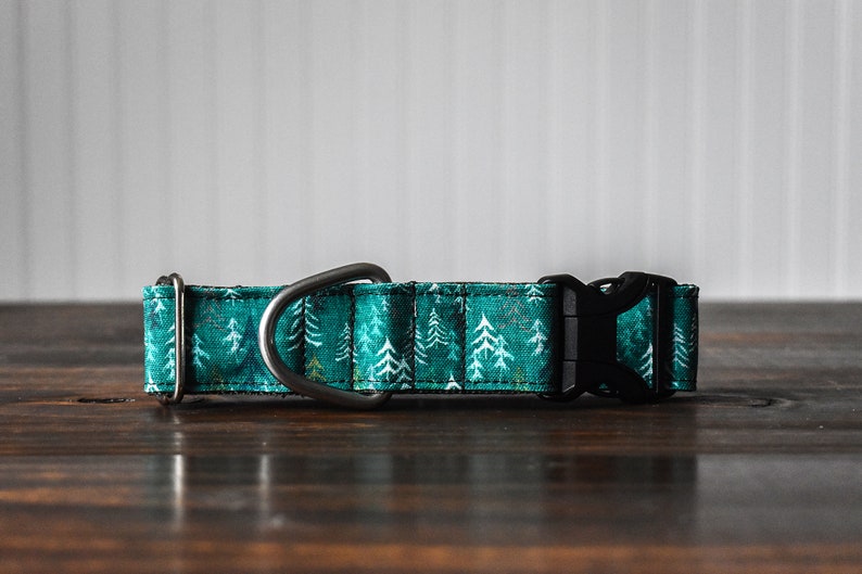 Christmas Dog Collar Christmas Tree Pine Tree Green Dog Etsy