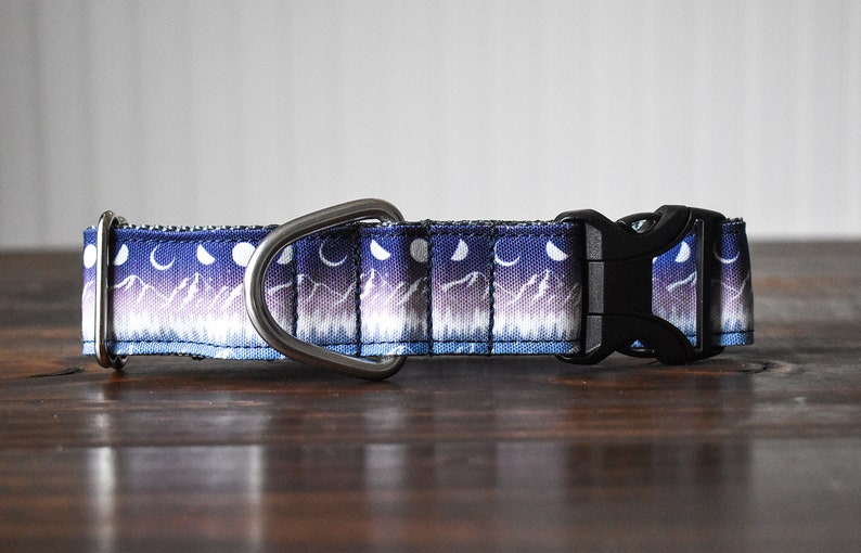 Moon Dog Collar Mountain Dog Collar Galaxy Dog Collar Lunar Etsy Norway