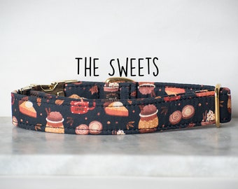 Autumn Dog Collar with sweet treats