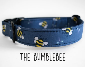 Bee Dog Collar: Bumblebee Summer Collar