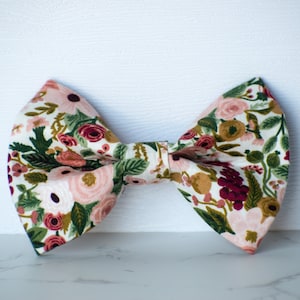 Floral Bowtie, Dog Bowtie, Bowtie for dogs