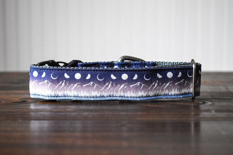 Moon Dog Collar Mountain Dog Collar Galaxy Dog Collar Lunar Etsy Norway