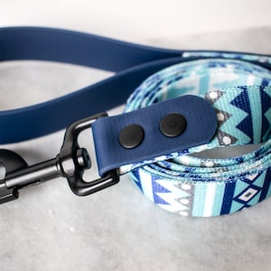 Biothane leash, webbing leash, fish leash, fish scale, dog leash, hybrid dog leash