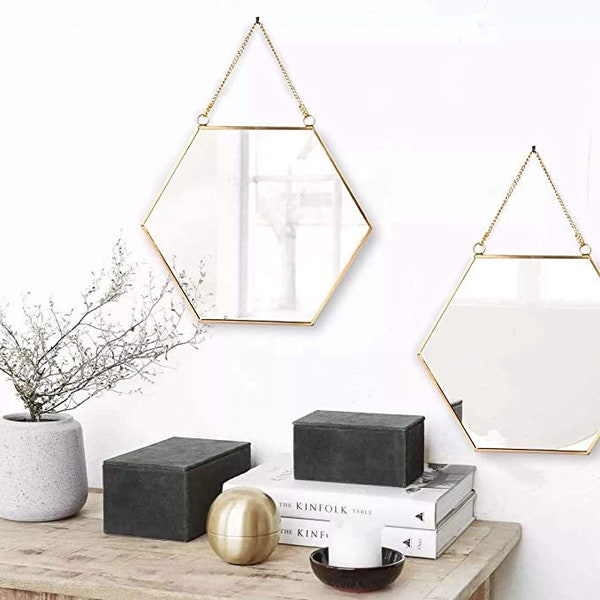 Hexagon Mirror Etsy