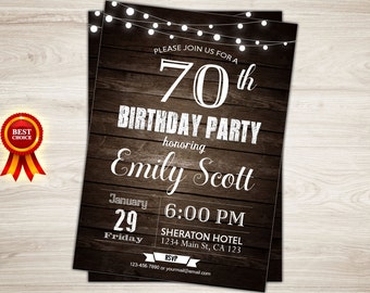 gold birthday invitation printable floral birthday etsy