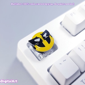 Wolverine Keycap. Deadpool x Wolverine Best Friends. Deadpool 3 Wolverine Artisan Keycap. Gifts for Him. Gifts for Husband. Boyfriend Gifts