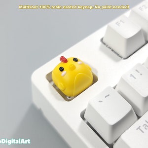 Stardew Valley Chicken Keycap. Stardew Chicken Artisan Keycap. Cute ...
