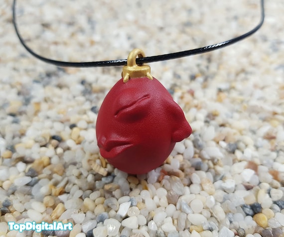 ベヘリットネックレス。真紅のベヘリット。覇王の卵ペンダント
