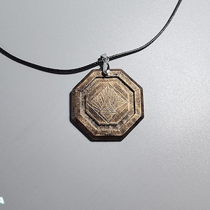 Expedition 33 Festival Tokens Halsband. Clair Obscur Expedition 33 Festival Token. Expedition 33 Gåva. Clair Obscur Gamer Gåva