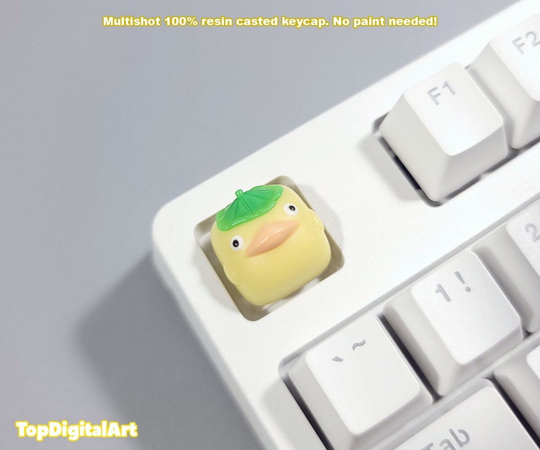 Spirited Away Artisan Keycap. Otori-sama Keycap. Studio Ghibli Duck ...