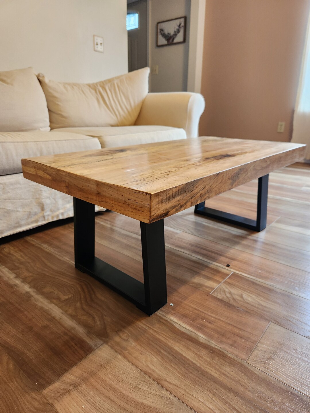 Spalted Maple Coffee Table/rustic Coffee Table/ Modern/ Living Room Table Etsy