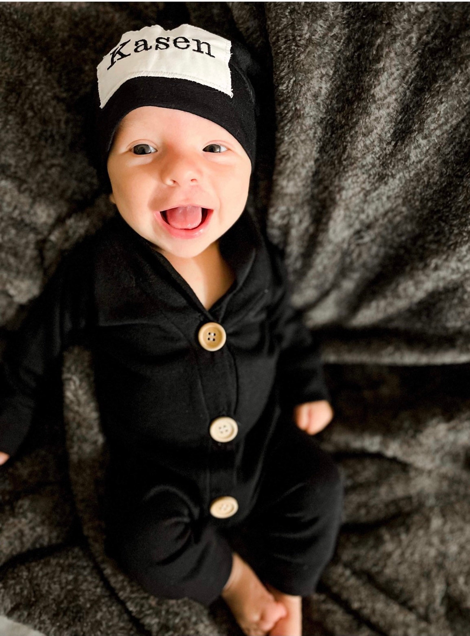 Black Romper Boy Clothes.going Home Outfit Newborn Boy.take Etsy