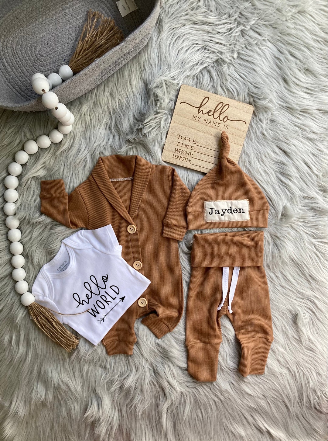 Newborn Boy Coming Home Outfit Baby Boy Hospital Outfit Take Me Home ...