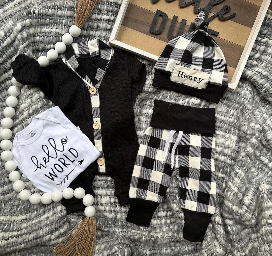 Newborn Boy Coming Home Outfit Baby Boy Hospital Outfit Take Me Home ...