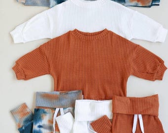 Gender neutral Baby coming home outfit, Baby shower gift,Toddler outfit, baby boy outfit, baby boy gift, oversized jogger set, NB- 12 Months