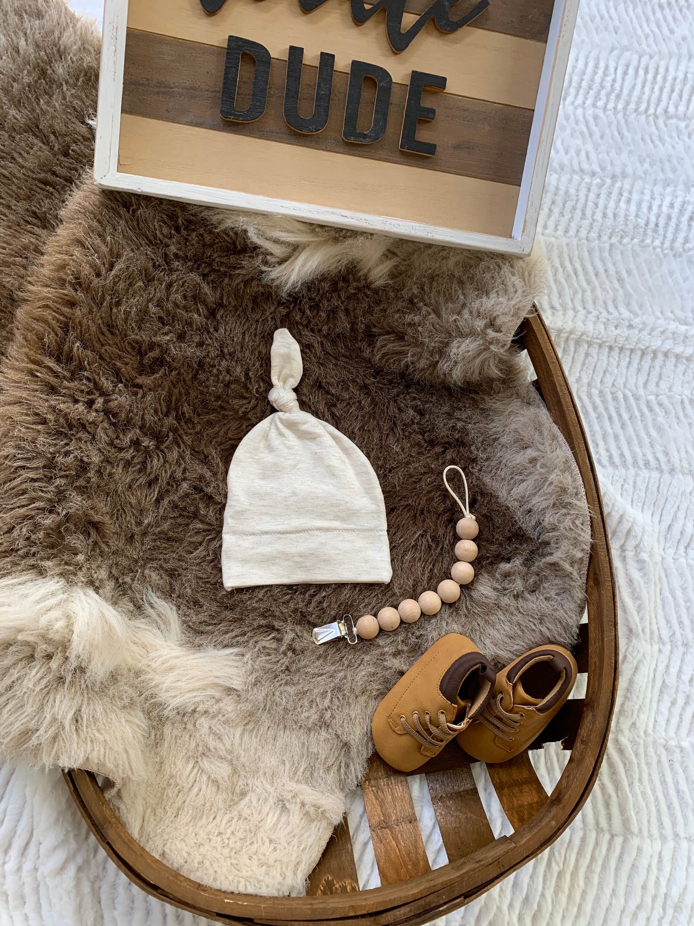 Oatmeal Baby Boy Picture Outfit. Going Home outfit Newborn Etsy