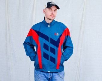 Unisex Vintage Windbreaker 90s Windbreaker Shell Jacket - Etsy