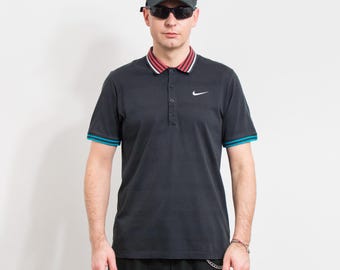 Vintage Nike ラグビー ポロシャツ O2 Vintage 90's Nike O2 England Rugby Jersey Polo Rugby Shirt