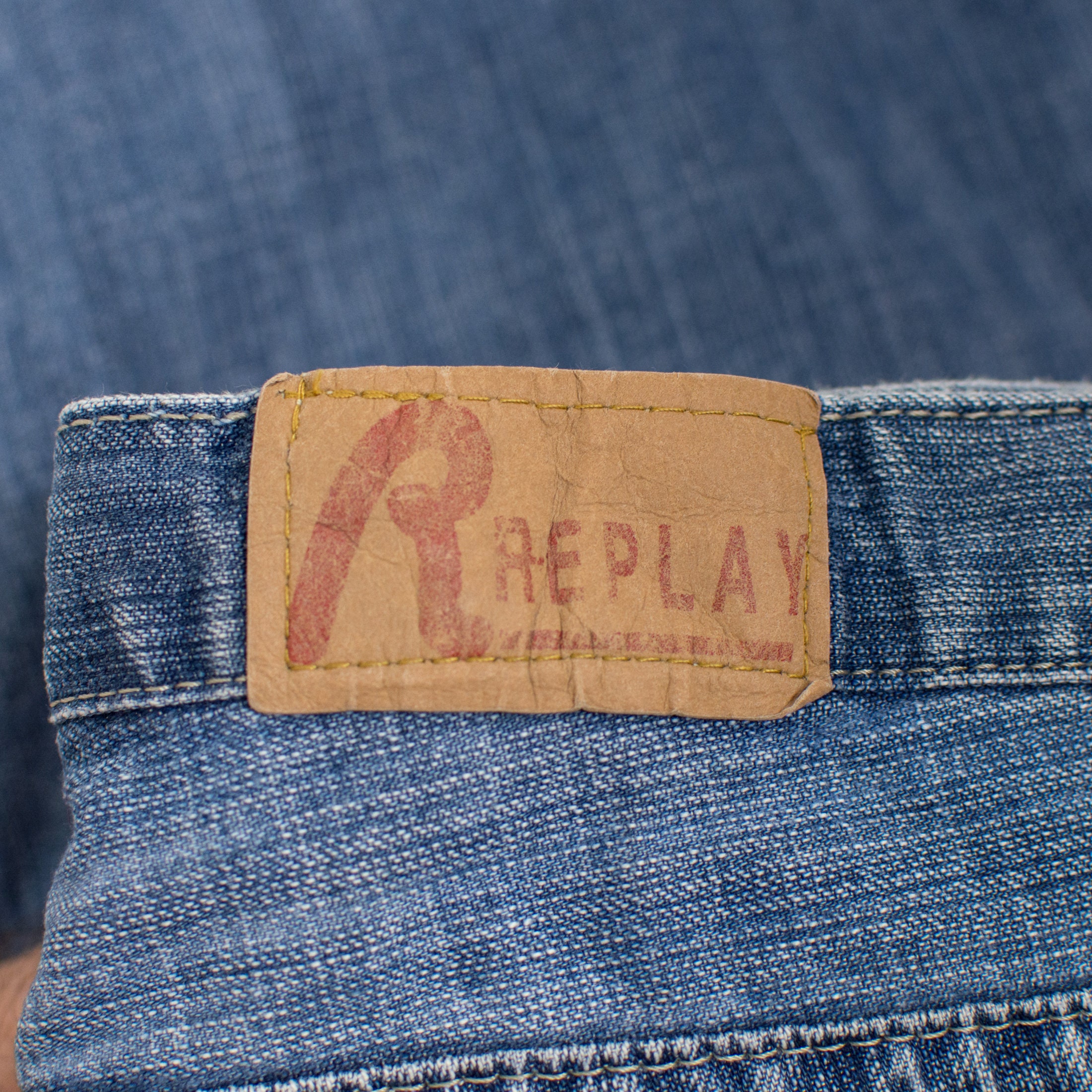REPLAY Jeans Y2K Vintage Denim Straight Leg Men Size W31 L31 - Etsy