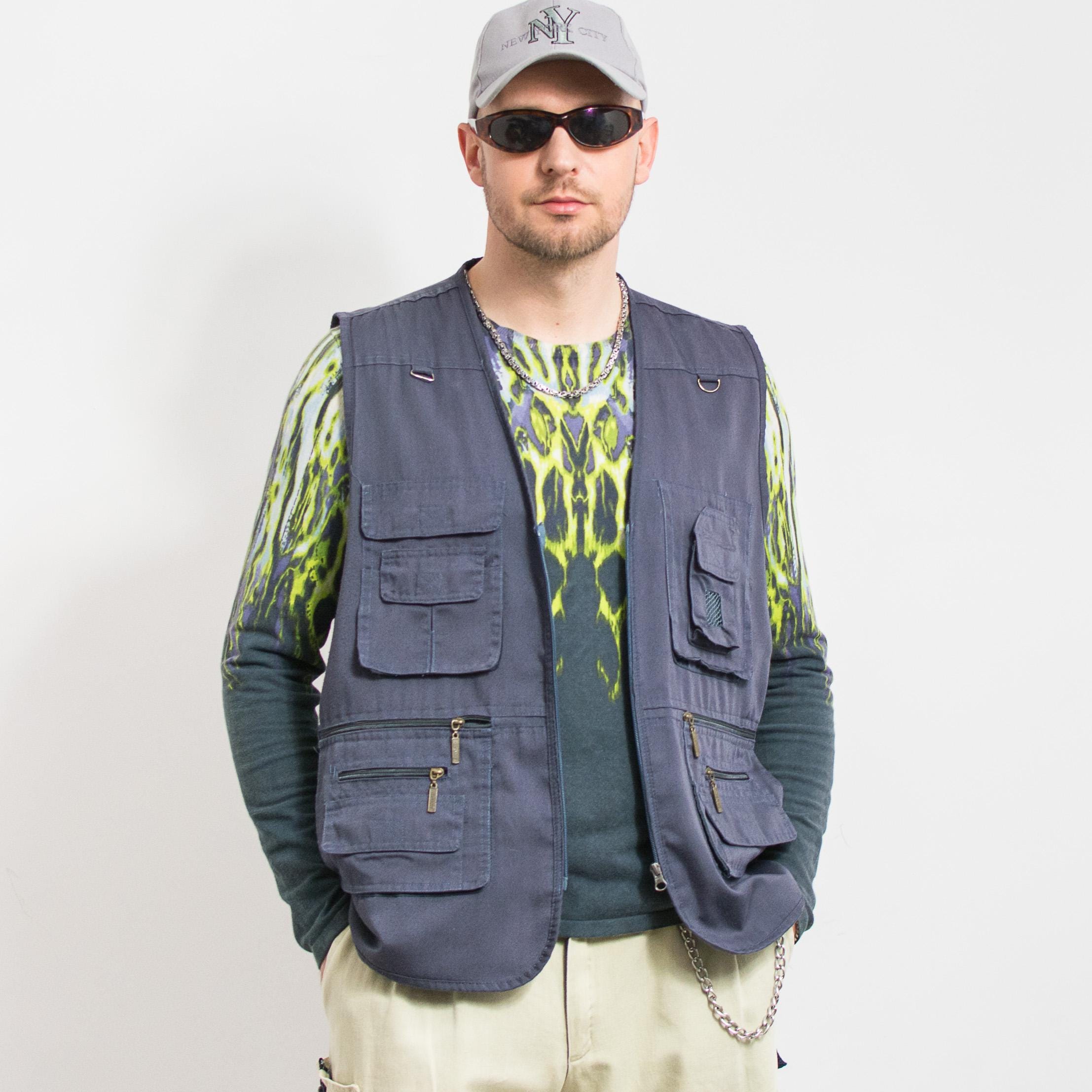 Gilet de randonnée - A4133 - Multi-poches - Mixte - Veste légère