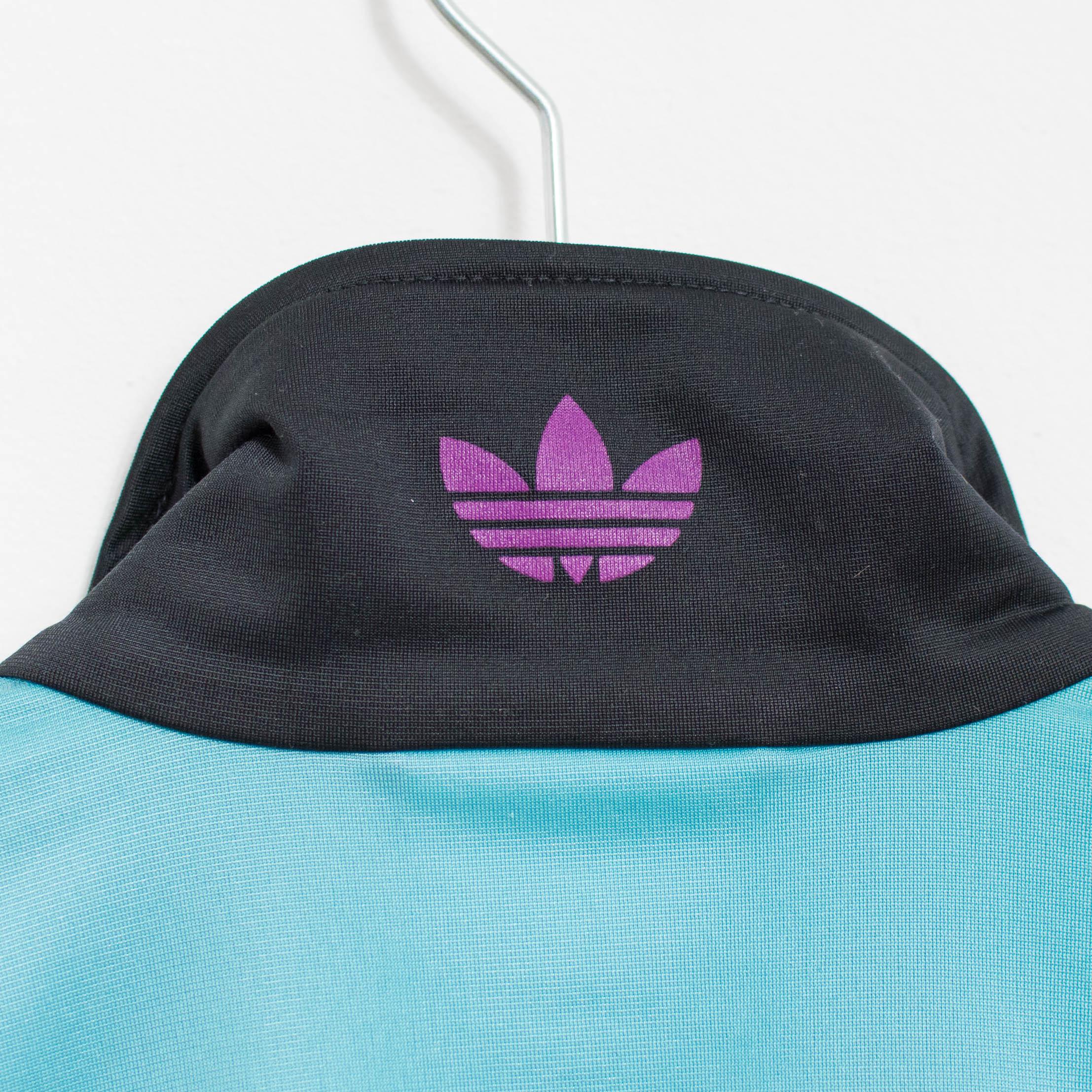 ADIDAS 80年代 ヴィンテージ トラックジャケット ジップアップ マルチ