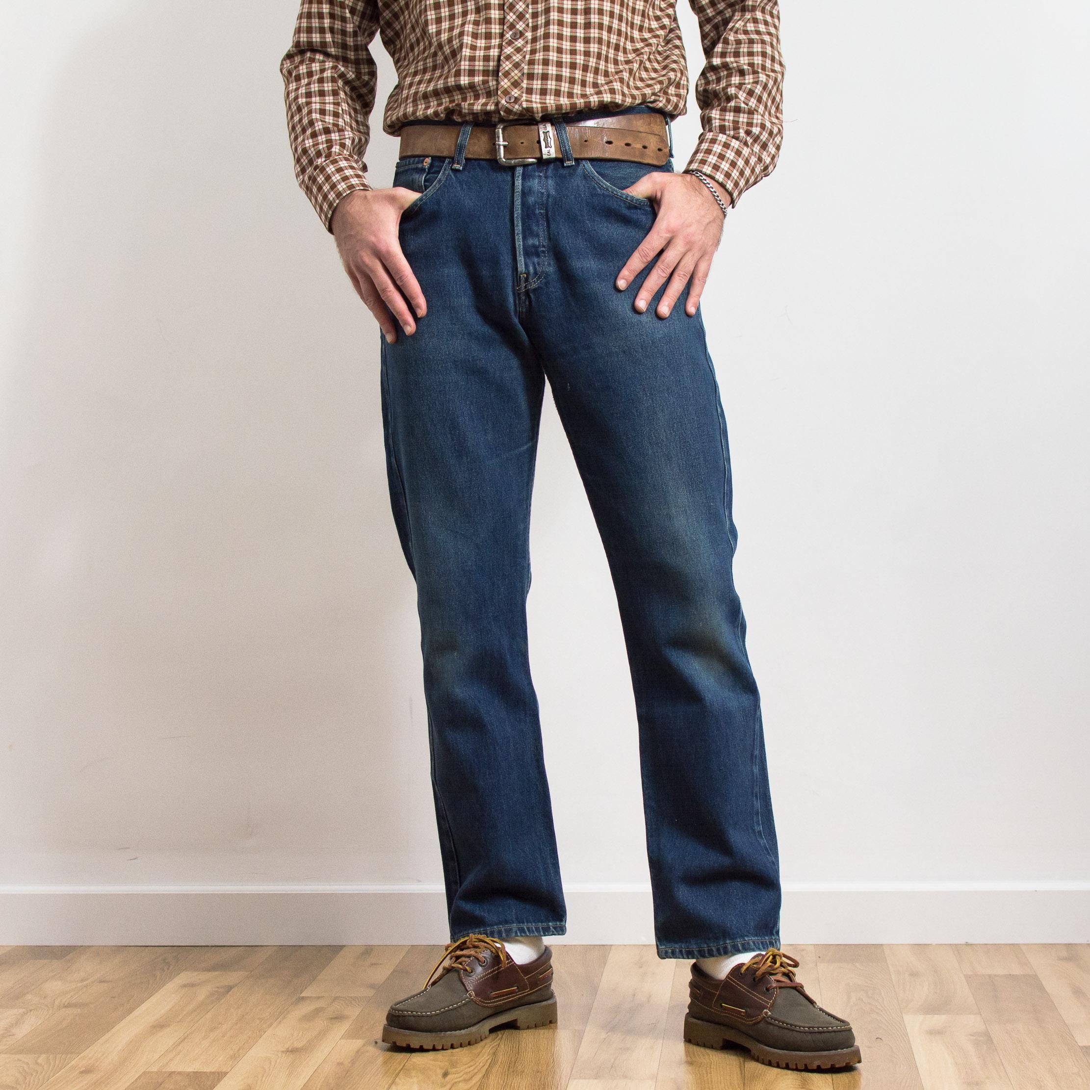 Levi's 582 Vintage Jeans, Button Fly Denim W32 L30 - Etsy