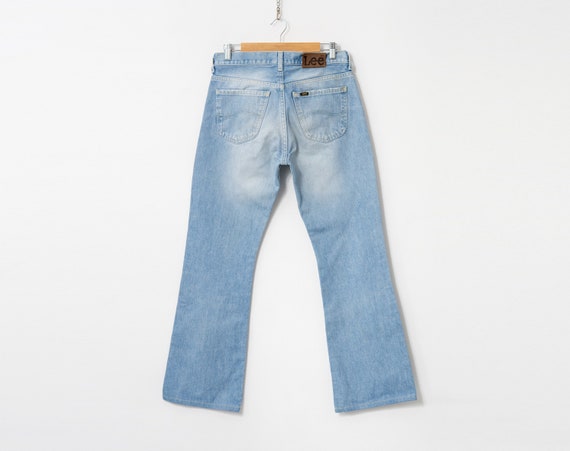 LEE y2k flared jeans vintage Denver denim size W3… - image 2