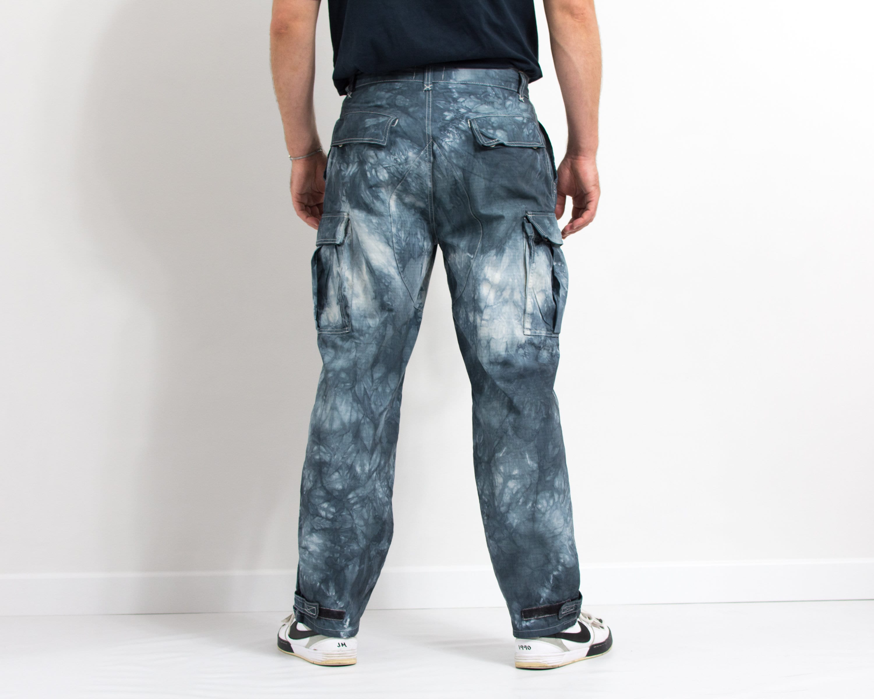 UNUSED tie die denim pants UW0959 タイダイ UNUSED TIE DYE DENIM